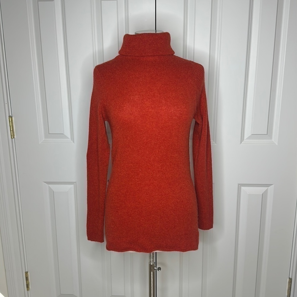 White + Warren Cashmere Turtleneck Sweater XL